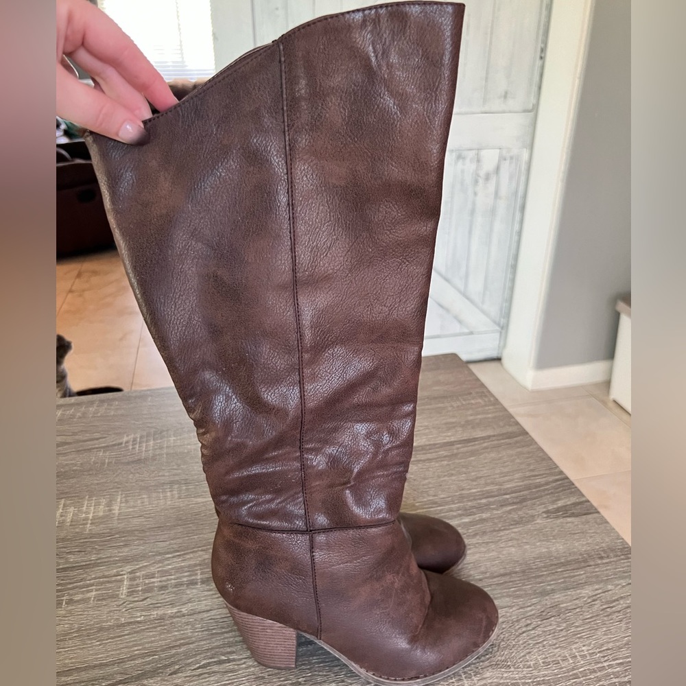 Knee high boots